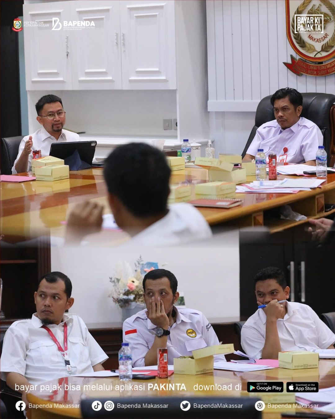 Rapat Koordinasi Tim Anggaran Pemerintah Daerah (TAPD) Kota Makassar ...