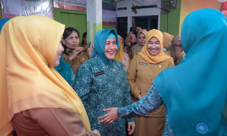 Ketua Tp Pkk Provinsi Sulsel Tinjau Posyandu