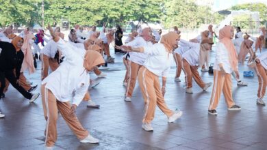 Dwp Gelar Senam Sehat