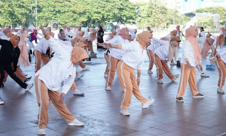 Dwp Gelar Senam Sehat