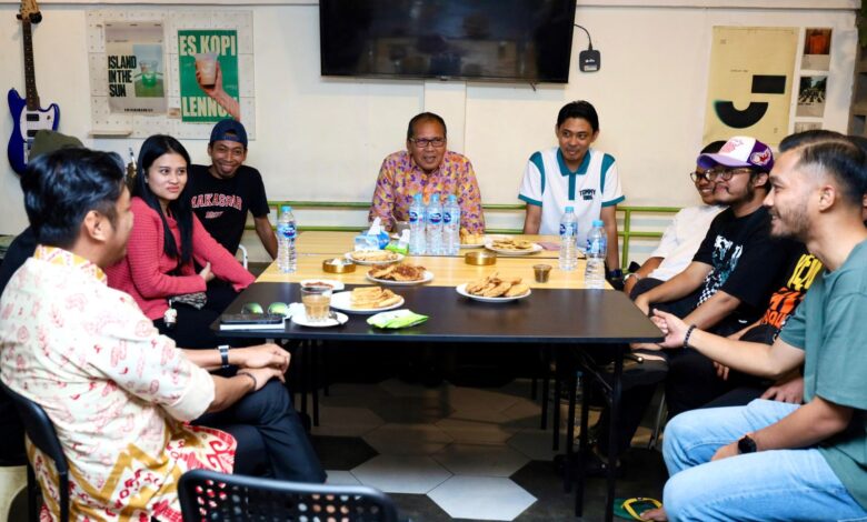 Danny Pomanto Nongkrong Bareng Konten Kreator