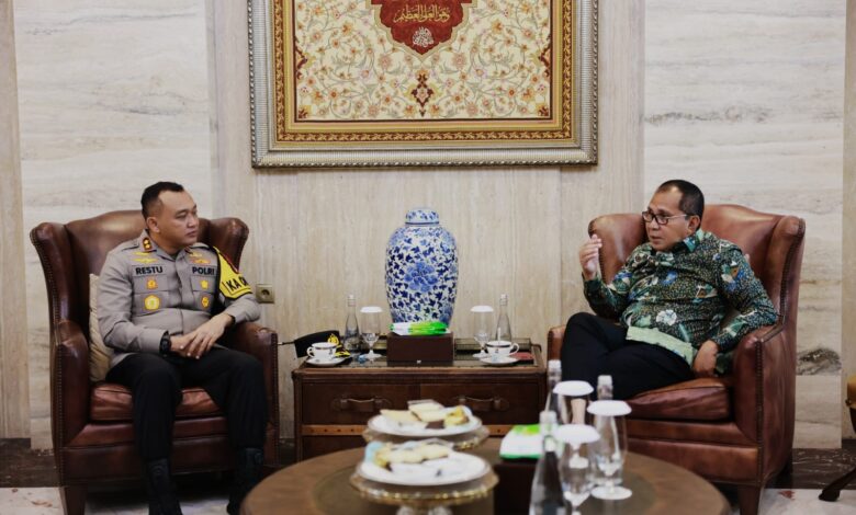 Danny Pomanto Dan Kapolres Pelabuhan Silaturahmi