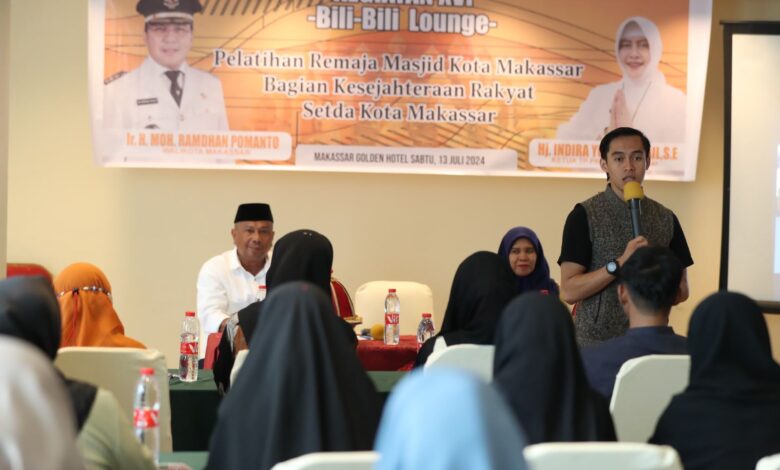 Kesra Kota Makassar Bimbing 1.500 Remaja Masjid