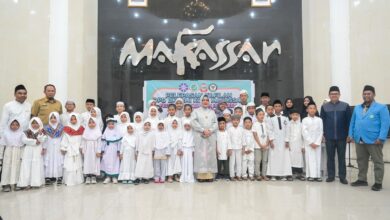 Ketua Tp Pkk Kota Makassar Beri Semangat Kafilah