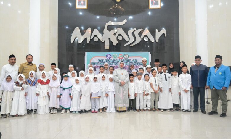 Ketua Tp Pkk Kota Makassar Beri Semangat Kafilah