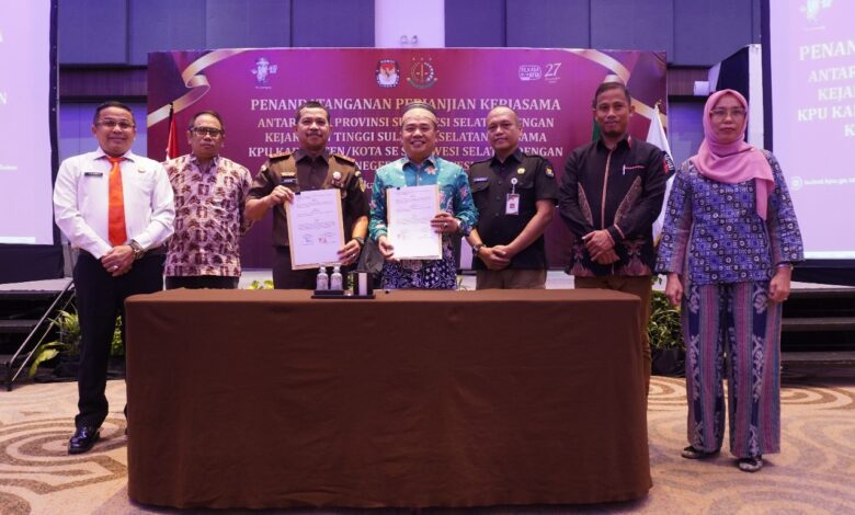 Kolaborasi Kajati Sulsel Bersama Kpu Sulsel