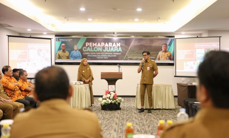 Pj Sekda Paparkan Inovasi Dan Prestasi Kelurahan Manggala