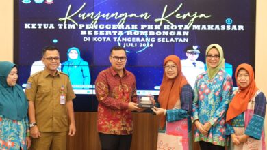 Wawali Tangsel Puji Hospitality Kota Makassar