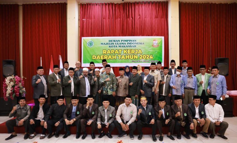 Wali Kota Danny Pomanto Buka Rapat Kerja Daerah MUI Kota Makassar