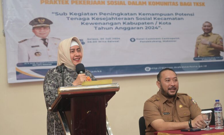 Ketua TP PKK Makassar Ungkap Sinergi TKSK dan Pemkot Kunci Sukses Penanganan Masalah Sosial