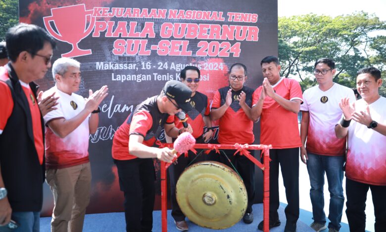 Danny Pomanto Siap Gelar Tenis Wali Kota Cup Tahun Depan