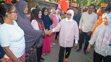 Di Lorong Wisata Jinghae, Ketua TP PKK Kota Makassar Ajak Warga Tingkatkan Kualitas Lorong