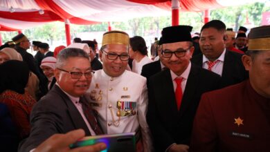 Danny Pomanto Hadiri Peringatan Detik-Detik Proklamasi HUT RI ke-79 di Rujab Gubernur Sulsel