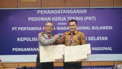 Perluasan Kerjasama Pengamanan Obvitnas, Pertamina Patra Niaga Sulawesi dan Polda Sulsel Lakukan Penandatanganan Kerja Teknis