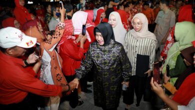 Indira Yusuf Ismail Ramaikan Pesta Rakyat di Tiga Kecamatan Kota Makassar
