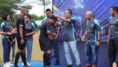 Danny Pomanto Nonton Babak Final Dirgantara Cup XXVI