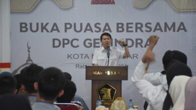 Gerindra Makassar Gelar Buka Puasa Bersama: Momentum Silaturahmi dan Semangat Baru Menuju Pilkada 2024