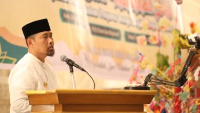 Pjs Wali Kota Makassar Buka Peringatan Maulid Nabi dan Kukuhkan Pengurus Remaja Masjid Raya