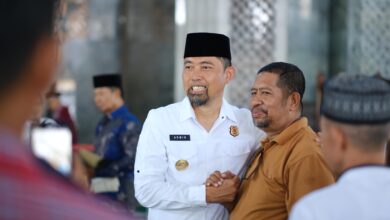Pjs Arwin Azis Ajak Jemaah Masjid Al-Markaz Wujudkan Suasana Damai di Pilkada Serentak