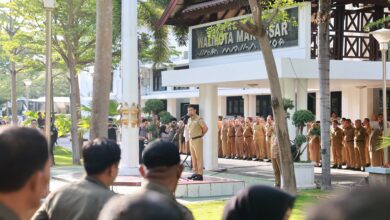 Pjs Arwin Azis Ajak ASN-non ASN Pemkot Makassar Halau Ideologi yang Bertentangan dengan Pancasila