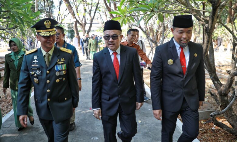 Rangkaian HUT ke-79 TNI, Pjs Wali Kota Makassar Hadiri Ziarah Nasional