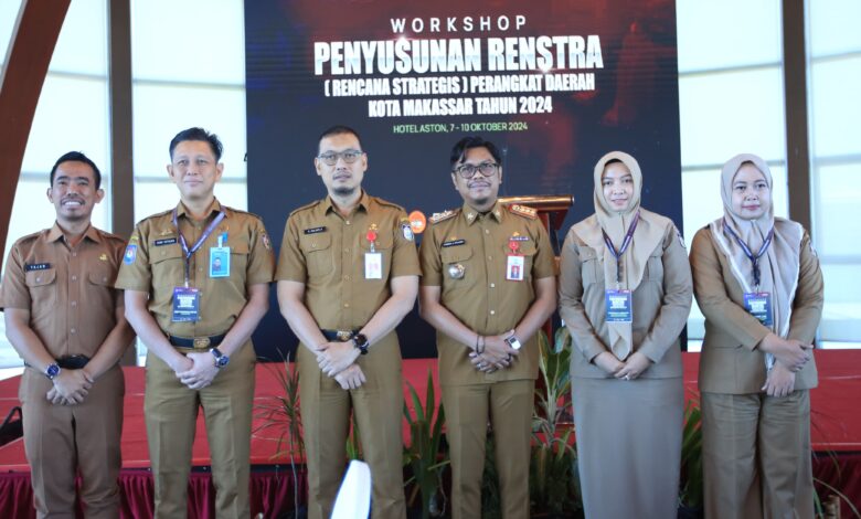 Pj Sekda Makassar Buka Workshop Penyusunan Renstra Perangkat Daerah Pemkot Makassar