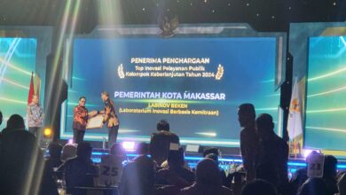 Gebyar Pelayanan Prima 2024, Pemkot Makassar Raih Penghargaan 5 Terbaik Inovasi Kelompok Berkelanjutan