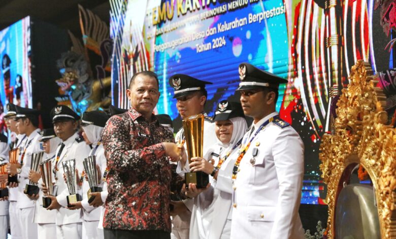Lurah Manggala Terima Langsung Penghargaan Juara 1 Lomba Kelurahan Nasional 2024