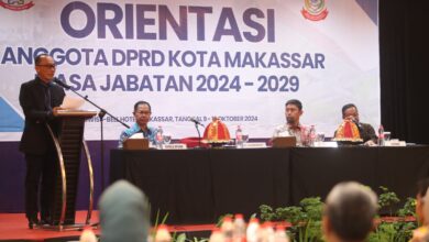 Pjs Wali Kota Makassar Hadiri Penutupan Orientasi Anggota DPRD Kota Makassar 2024-2029
