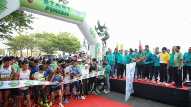 Pjs Wali Kota Makassar Arwin Azis Melepas dan Menyemarakkan GAS Run di Pekan Keselamatan Jalan 2024
