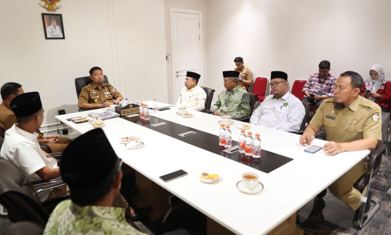 PCNU Temui Pjs Wali Kota, Persiapan "Makassar Bermunajat"