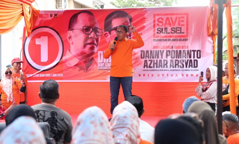 Danny Pomanto Resmikan Posko Kemenangan DIA di Kecamatan Tallo