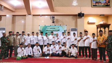 Pjs Wali Kota Makassar Andi Arwin Azis Kukuhkan Pengurus Baru Masjid Al Abrar Periode 2024-2029