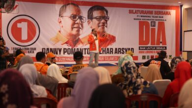 Dihadapan Ratusan Relawan Andi Anwar Purnomo Sebut Danny Sudah Beri Bukti Bukan Janji