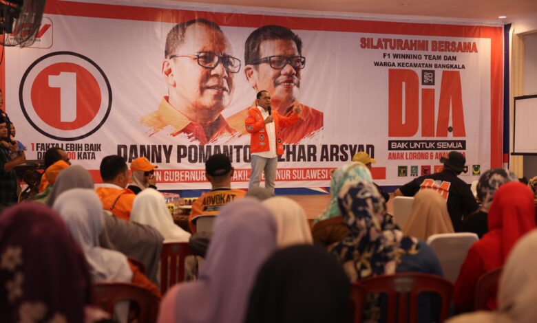 Dihadapan Ratusan Relawan Andi Anwar Purnomo Sebut Danny Sudah Beri Bukti Bukan Janji