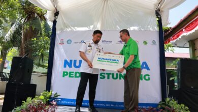 Pjs Wali Kota Arwin Azis Resmikan Program CSR Nusantara Peduli Stunting di Puskesmas Kaluku Bodoa