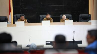 Pjs Wali Kota Makassar Andi Arwin Azis Pimpin Rapat Persiapan HUT ke-417 Kota Makassar