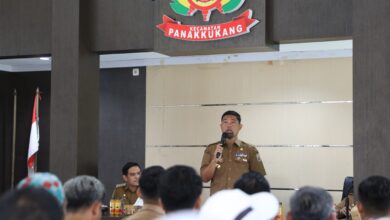Pjs Wali Kota Makassar Kunjungi Kecamatan Panakukang, Ingatkan Warga Jaga Persaudaraan di Masa Kampanye