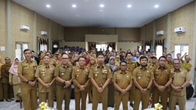 Pjs Wali Kota Makassar Andi Arwin Azis Tanam Pohon Bersama di Kecamatan Manggala