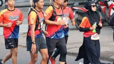 Pjs Wali Kota dan Kapolrestabes Lepas Peserta Kareba 10K Makassar Berlari Menuju Pilkada Damai