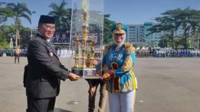 Sabet Juara Umum Piala Gubernur Lomba LKBB, SMAN 7 Samarinda Bawa Orkestrasi Suku Dayak