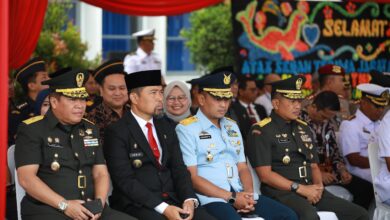 Pjs Wali Kota Makassar Arwin Azis Hadiri Sertijab Komandan Lantamal VI