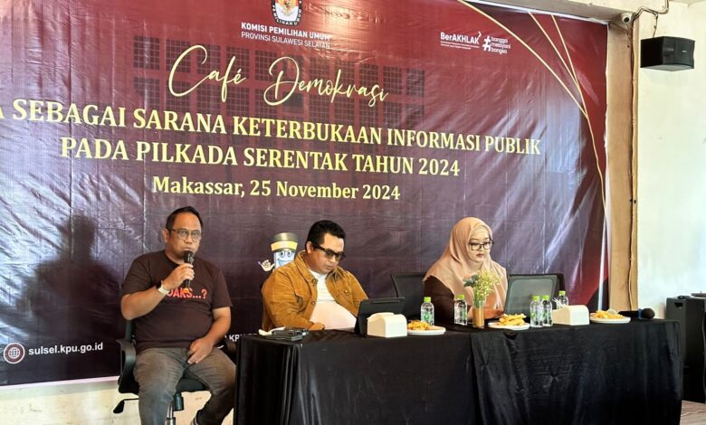 Melakui Peran Media KPU Sulsel Harap Tingkat Partisipasi Pemilih Pada Pilkada Serentak 2024 Bisa Lebih Meningkat