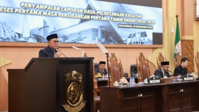 Pj Sekda Irwan Adnan Mengpresiasi dan Mengatensi Laporan Hasil Reses Anggota DPRD Kota Makassar