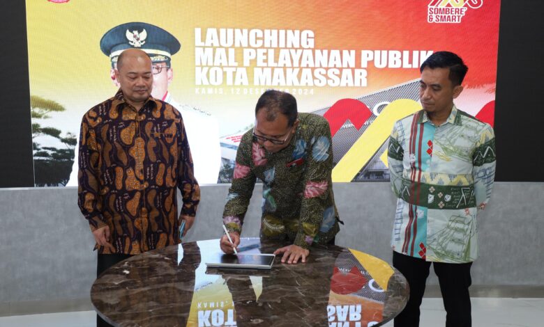 Mentri PAN-RB Resmikan MPP Makassar 'Sombere and Smart'