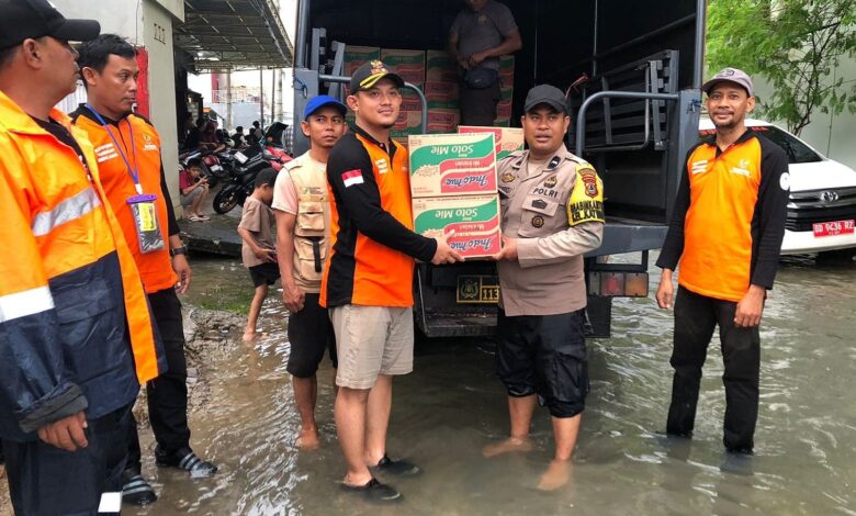 Banjir Surut, Lurah Katimbang Pastikan Warga Beraktivitas Normal Kembali