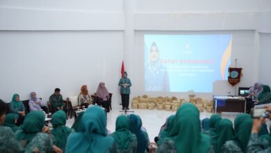 Indira Yusuf Ismail Buka dan Pimpin Rakor TP PKK Kota Makassar, Evaluasi dan Refleksi Program Kerja