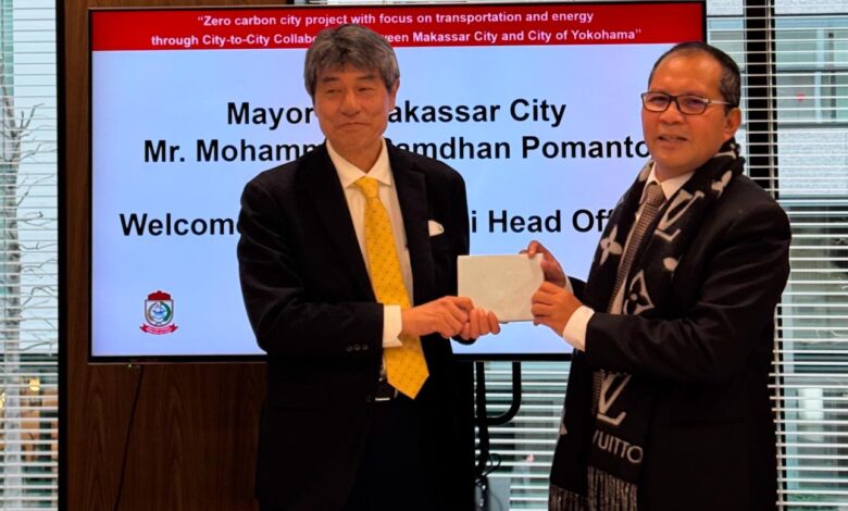 Komitmen Wujudkan Program Dekarbonisasi di Makassar, Danny Pomanto Kunjungi Nippon Koei Jepang