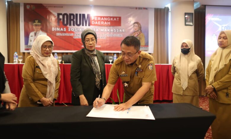 Forum Perangkat Daerah Dinas Sosial Kota Makassar, Sinergi untuk Kesejahteraan Sosial