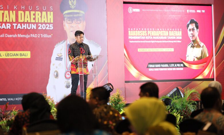 Gelar Rakorsus Pendapatan Daerah, Firman Pagarra Harap PAD 2025 Bisa Tembus 2 Triliun
